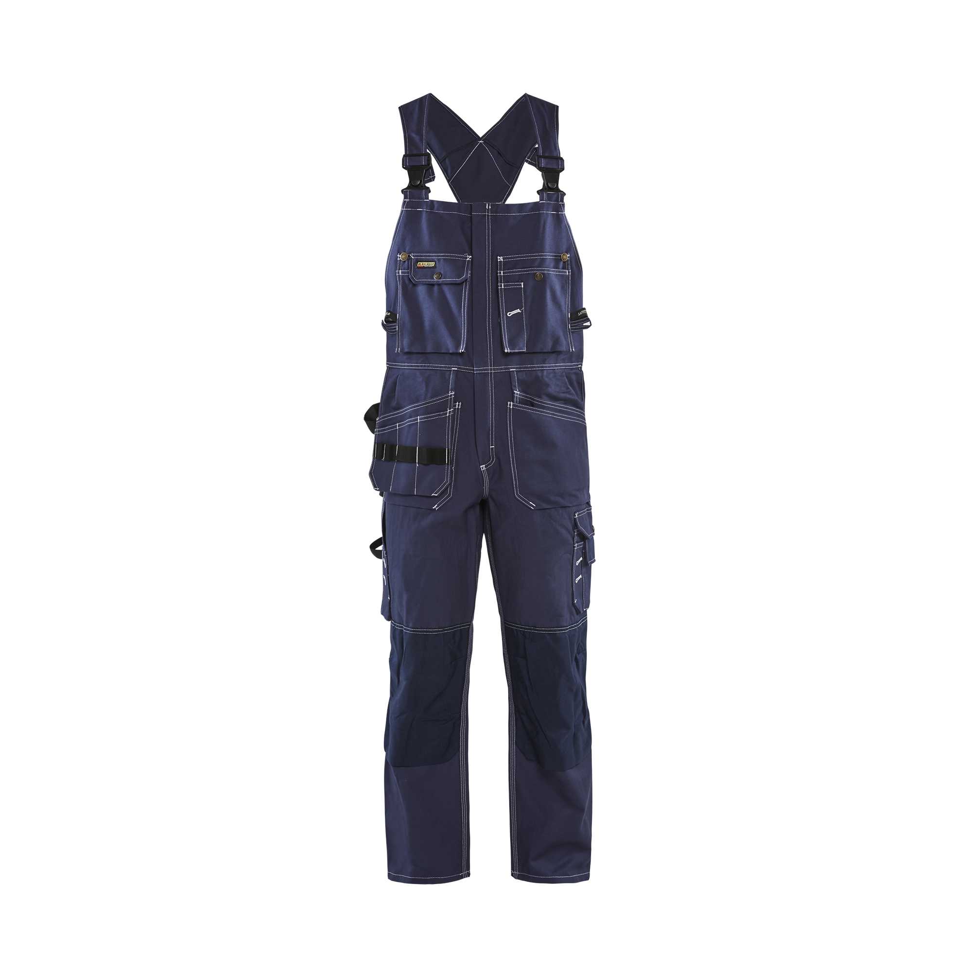 BLAKLADER 26001370 Bib Overalls Work Bib Trousers Men - 100% Cotton